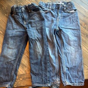 2 pair Boys jeans 4T